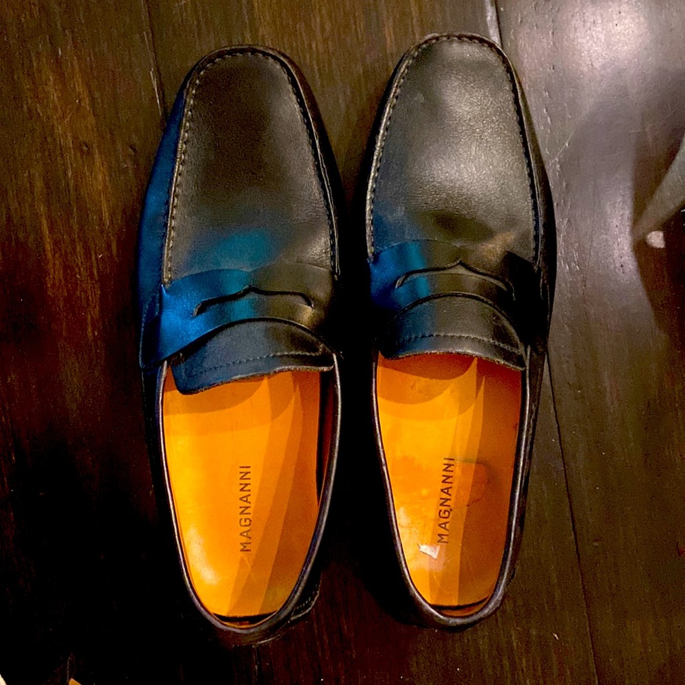 Magnanni Dylan black loafer